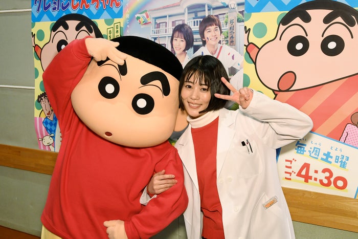 高畑充希 クレヨンしんちゃん アフレコに挑戦 にじいろカルテ コラボの特別エピソード放送 モデルプレス 高畑充希 クレヨンしんちゃん アフレコに挑戦 にじいろカルテ コラボの特別エピソード放送 モデルプレス