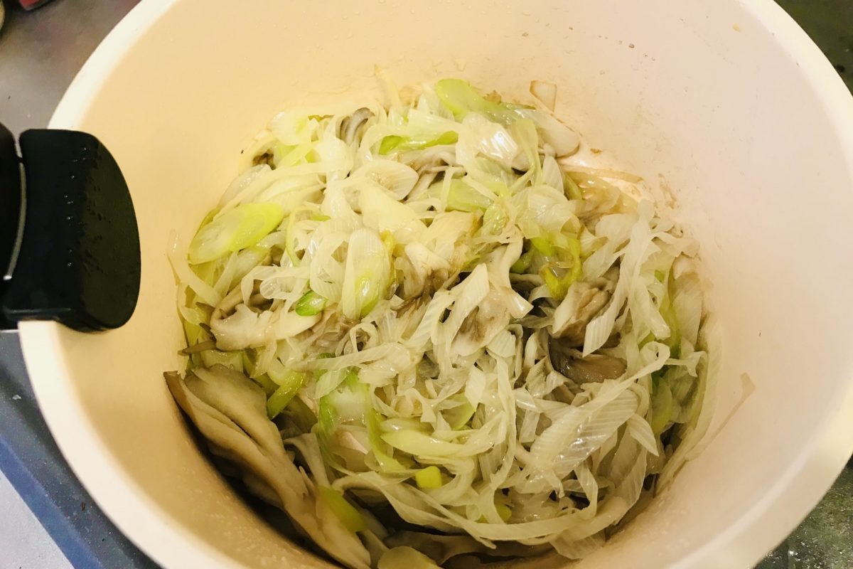 サバ缶キムチスープ