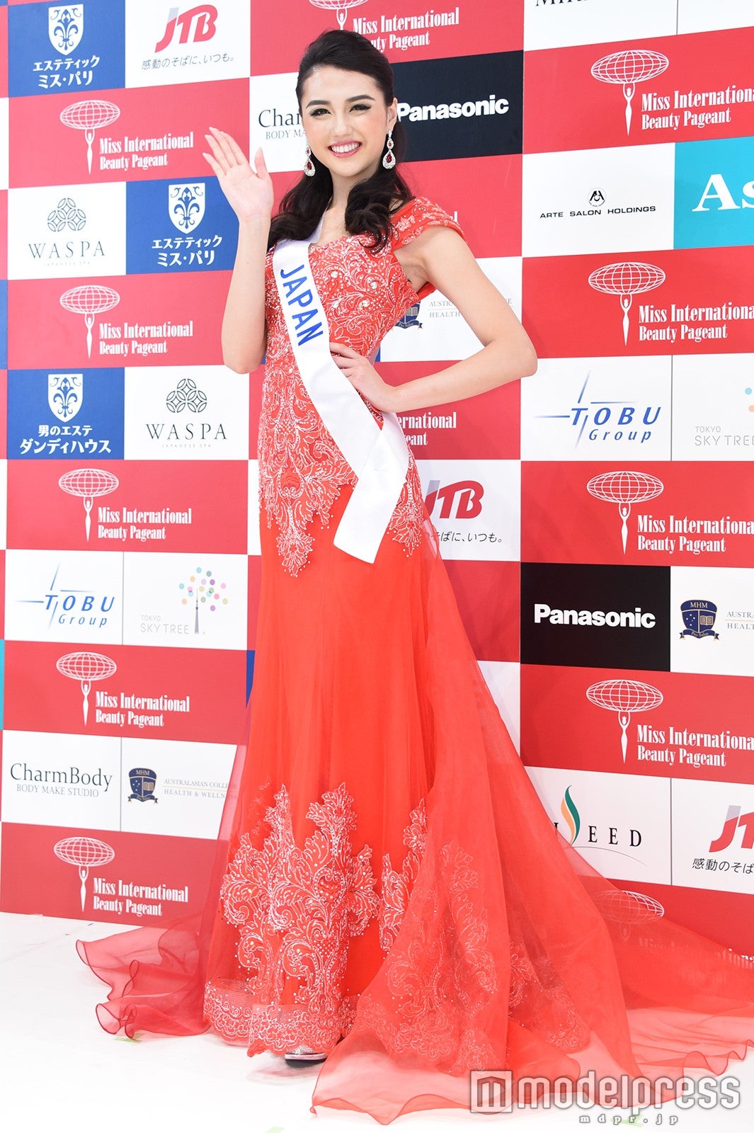 準ミス・インターナショナル（2位）：オーストラリア代表　アレキサンドラ・ブリットンさん