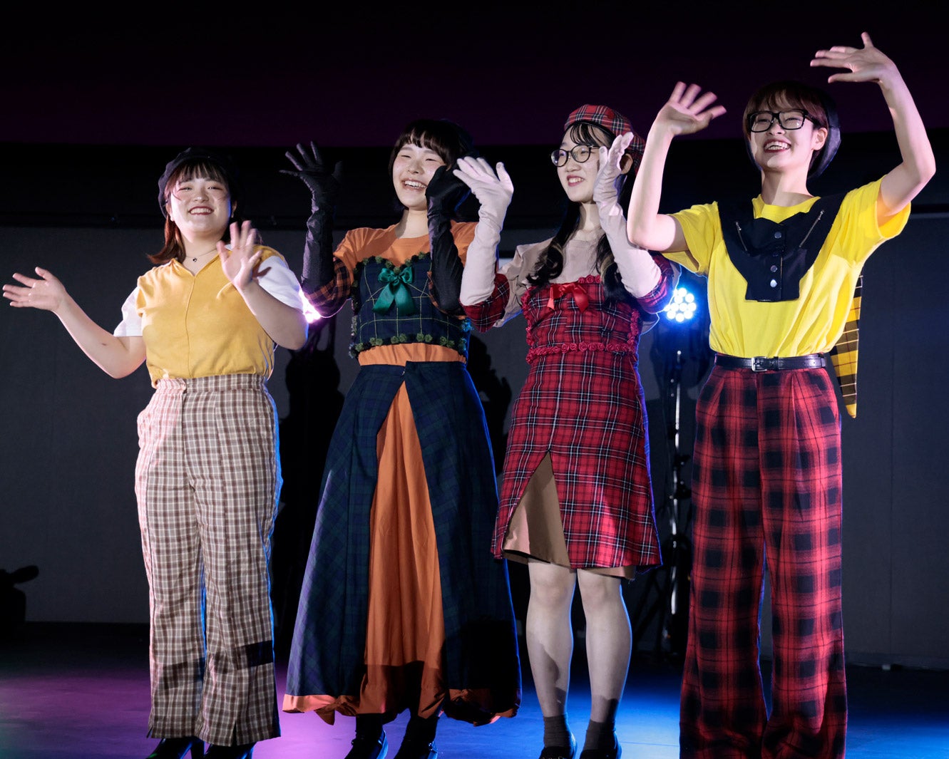 「TGC KITAKYUSHU 2022 KICK OFF EVENT」九州女子大学・人間生活学科ステージより（提供写真）