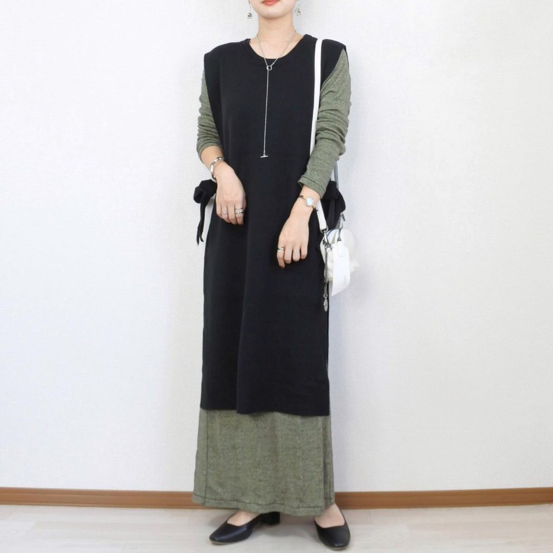 全欲望を叶えます しまむら の ロングニットベスト 万能すぎ モデルプレス