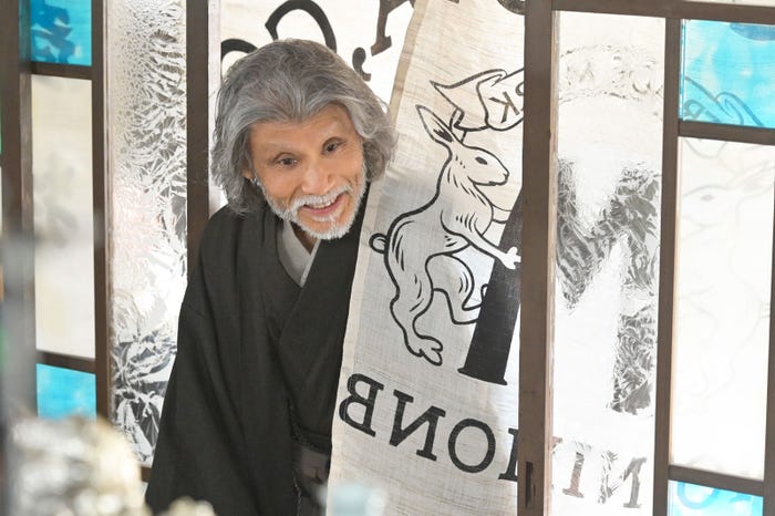 片岡鶴太郎「風、薫る」第11話(C)NHK