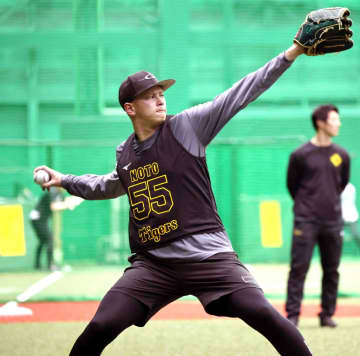 阪神・ドラ5能登 湯浅のキャッチボールに学んだ 投球姿に熱視線「印象に残るのは力感のなさ」一流スキル吸収