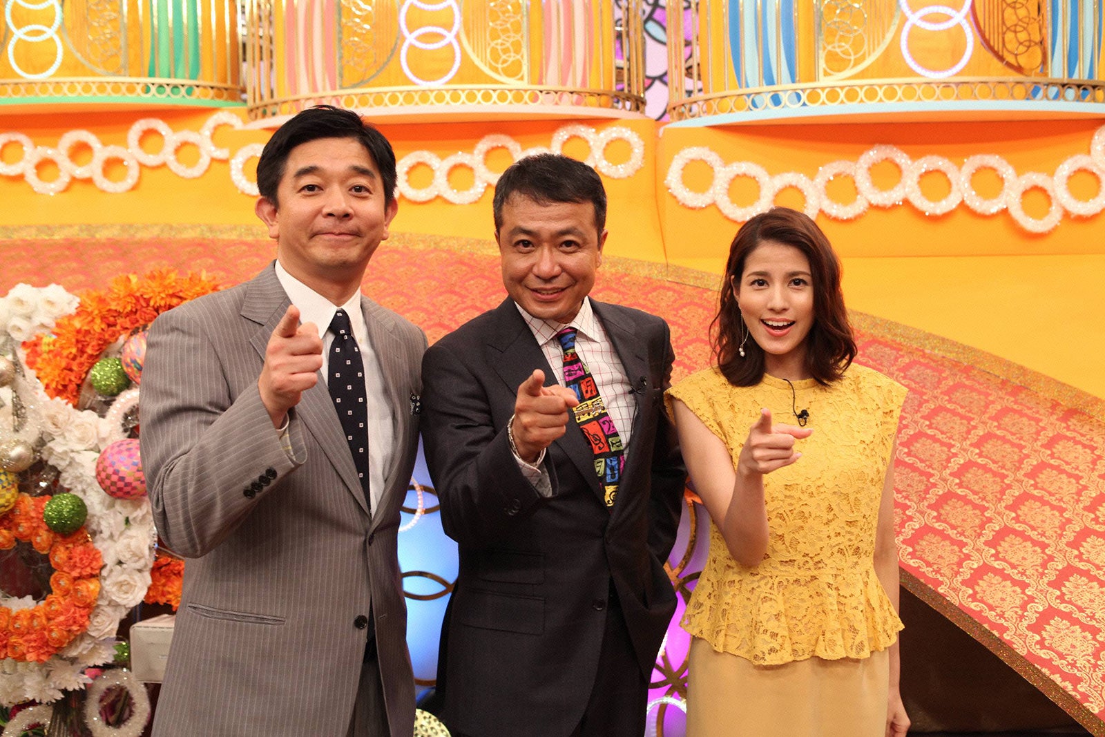伊藤利尋、中山秀征、永島優美（C）フジテレビ