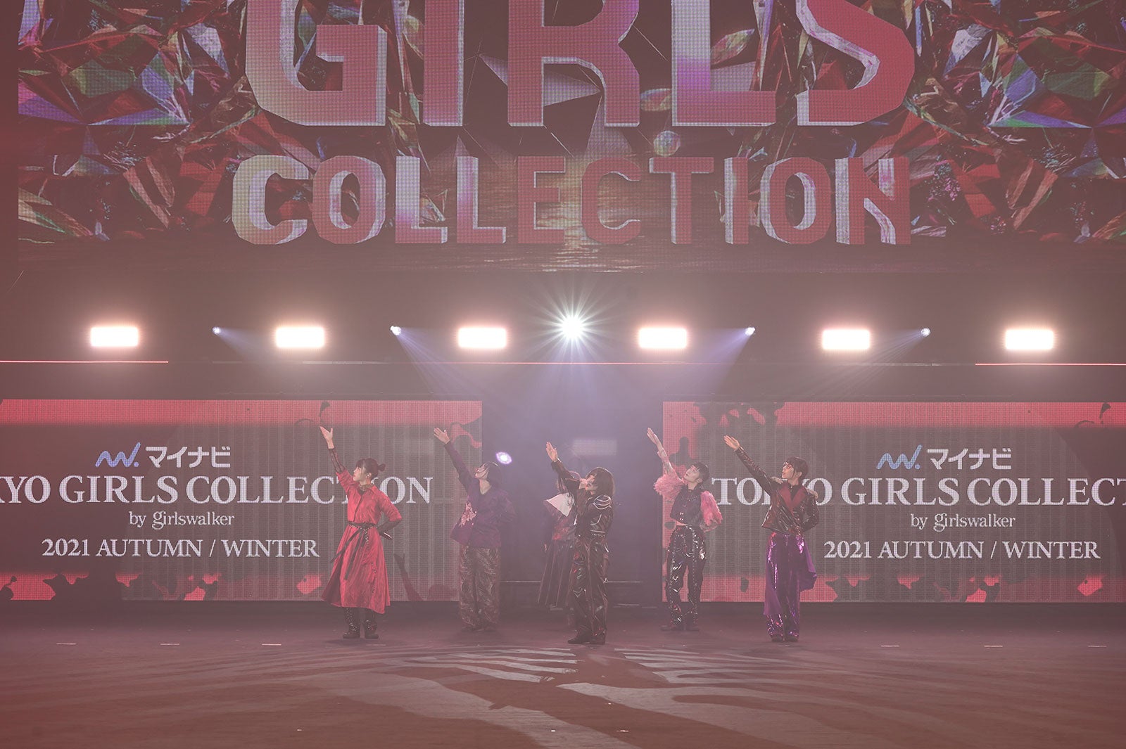 BiSH（C）マイナビ 東京ガールズコレクション 2021 AUTUMN／WINTER