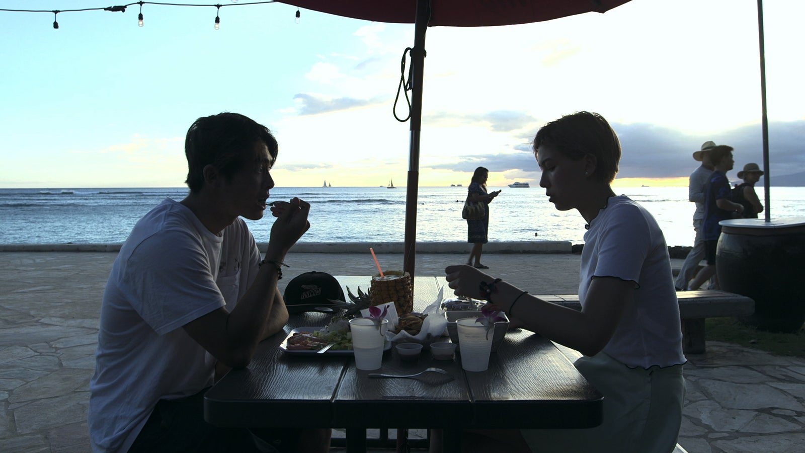 魁、ミラ『TERRACE HOUSE ALOHA STATE』29th WEEK（C）フジテレビ／イースト・エンタテインメント