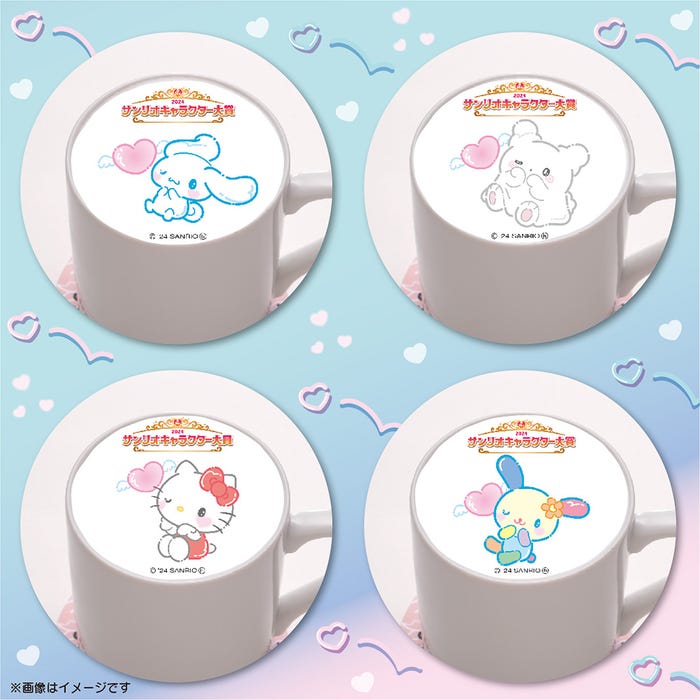 「SANRIO CAFE」ラテアート(C)’24 SANRIO(C)’24 SANRIO/SEGATOYS(C)’24 SANRIO/SHOCHIKU  (C)’24 JMA Co., Ltd BP CHOCOLATE JAPANCD PC MMP,TX S/D·G SP-M S/T·F 著作(株)サンリオ