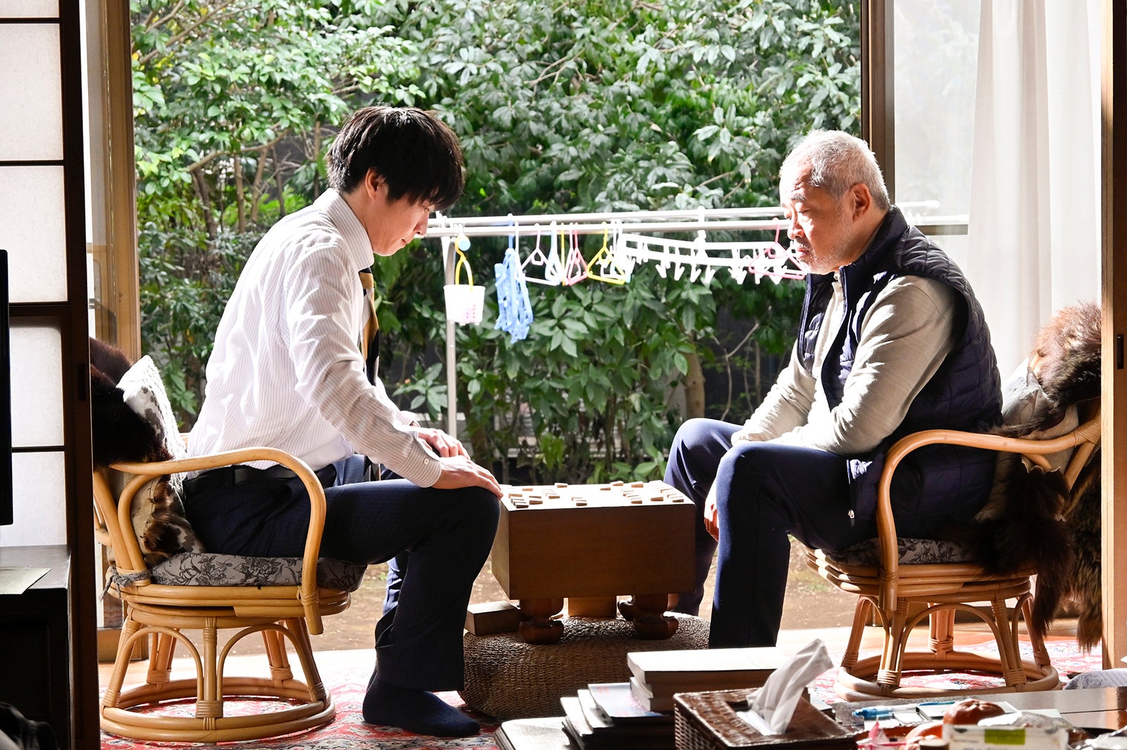 田中圭、春海四方「おっさんずラブ-リターンズ-」第4話（C）テレビ朝日