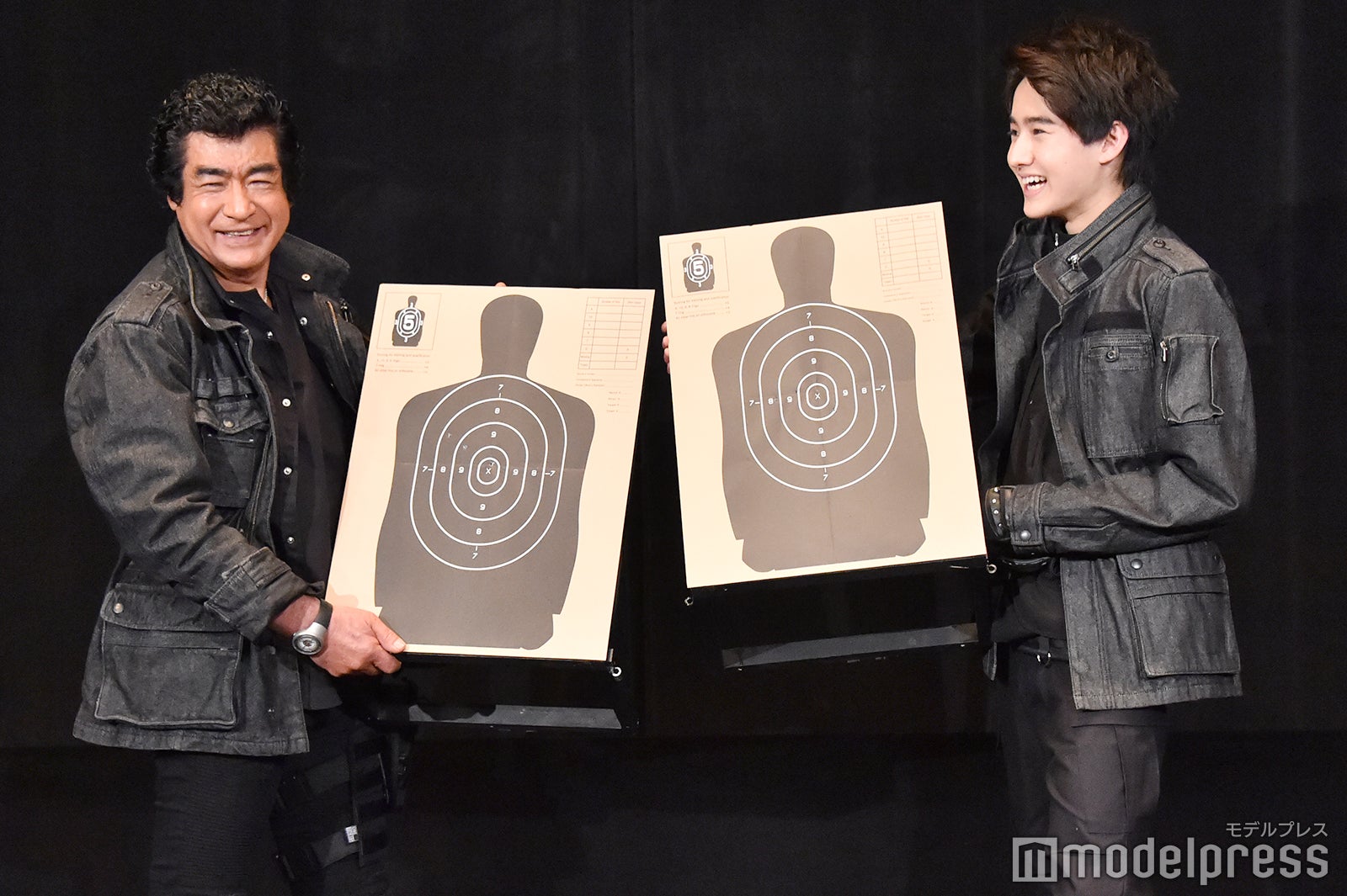 藤岡弘、藤岡真威人（C）モデルプレス