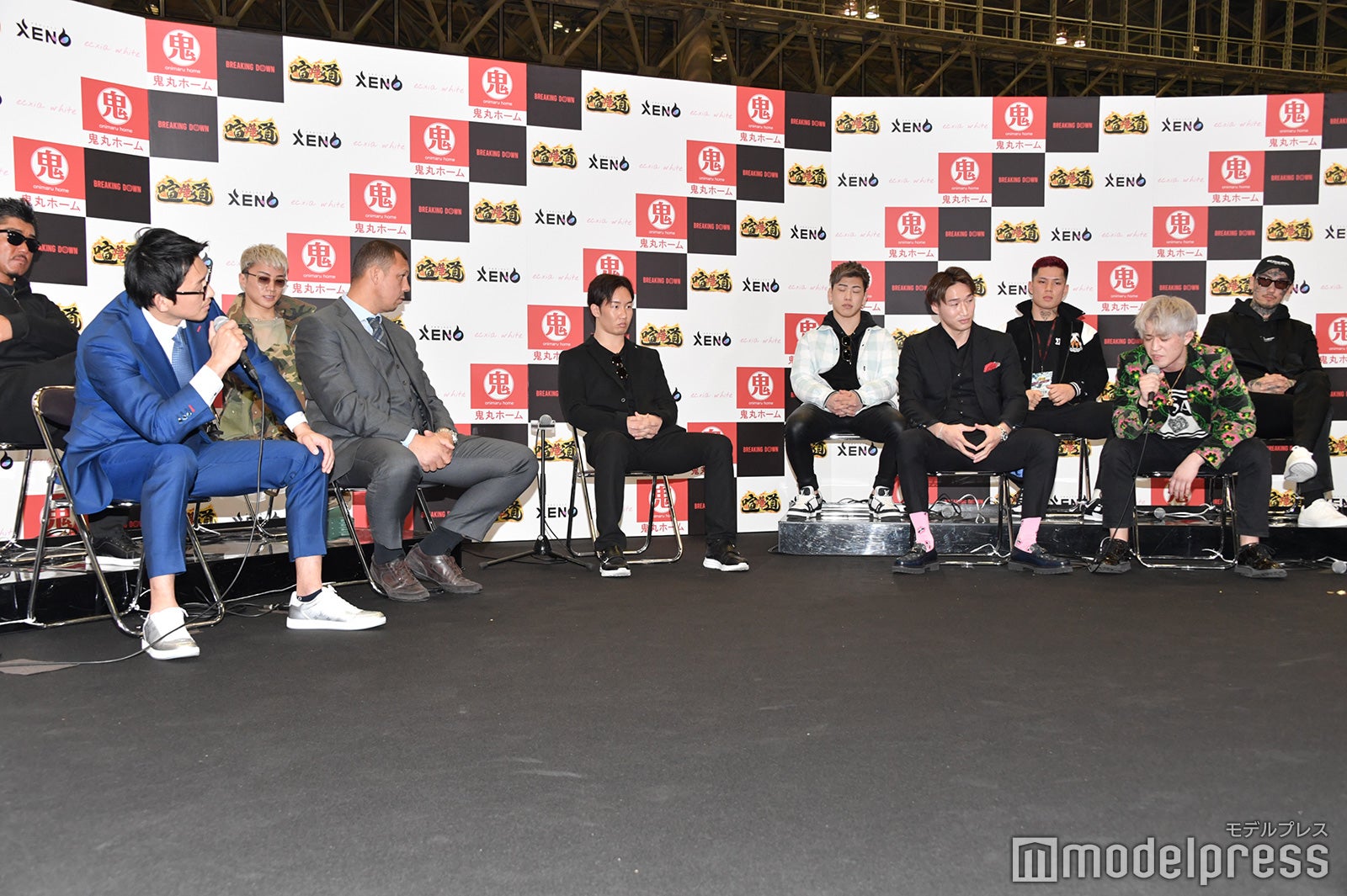 「BreakingDown7」前日会見の模様 （C）モデルプレス