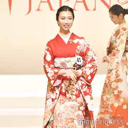 着物審査の様子／「2020ミス・インターナショナル日本代表選出大会」（C）モデルプレス