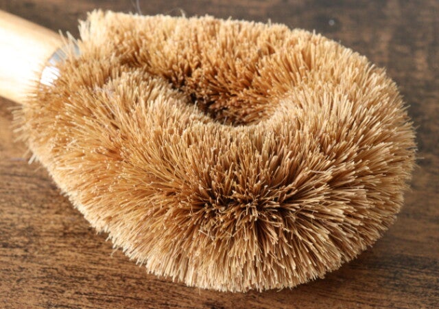 【ダイソー】木柄たわしが結局最強！野菜も鍋も洗濯も1本で全部いける神アイテム