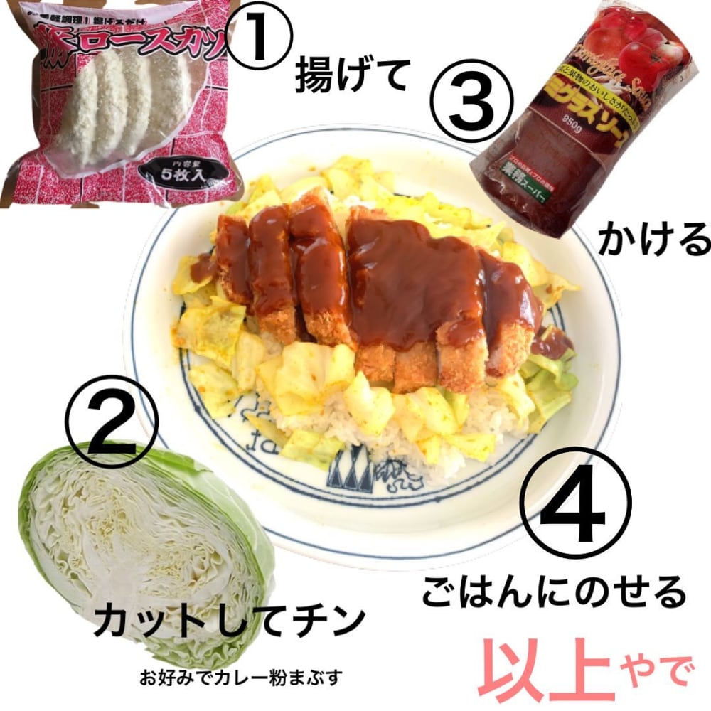 兵庫県のB級グルメ「カツめし」