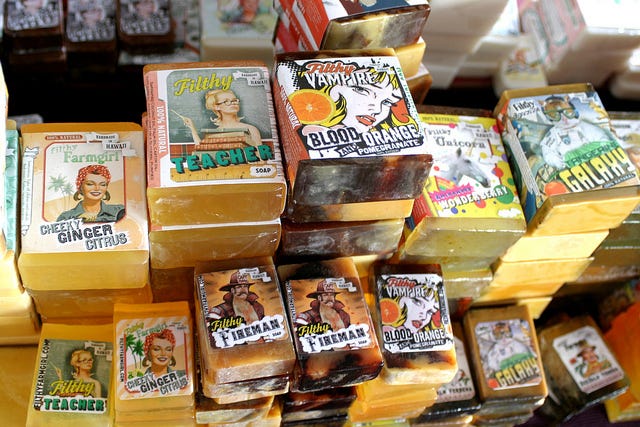 ハワイ生まれのお洒落石けんでバスタイムをハッピーに