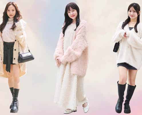 【プチプラ】モテ女子たち直伝!思わずさわりたくなる「ふわもこコーデ」まとめ