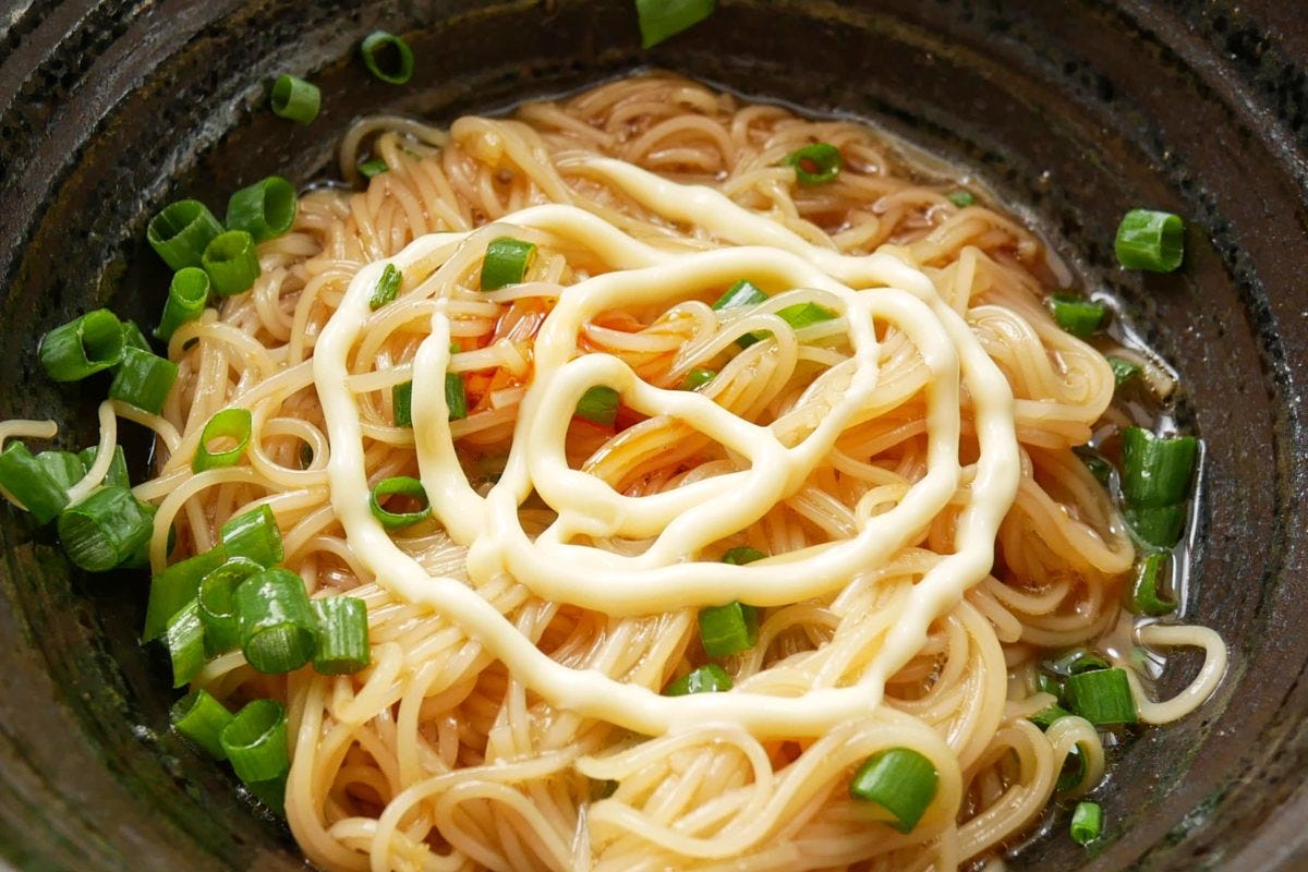 冷やし黄金そうめん