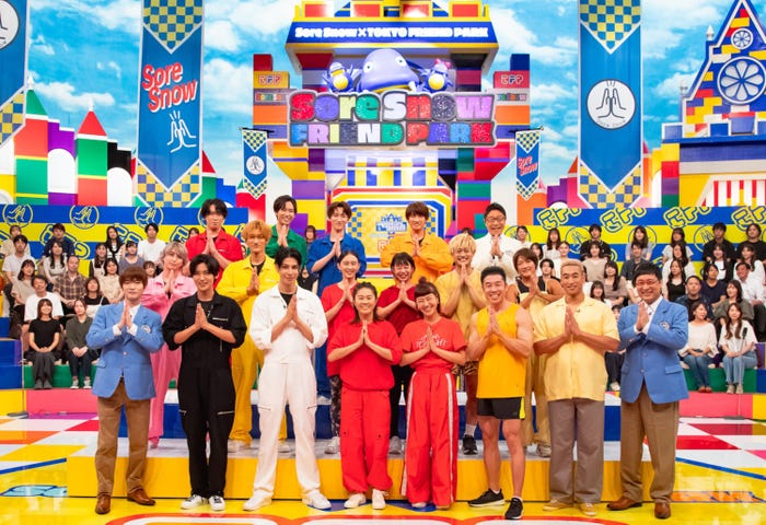 Snow Man、国民的女子アスリートチーム、筋肉バキバキチーム、山里亮太(C)TBS