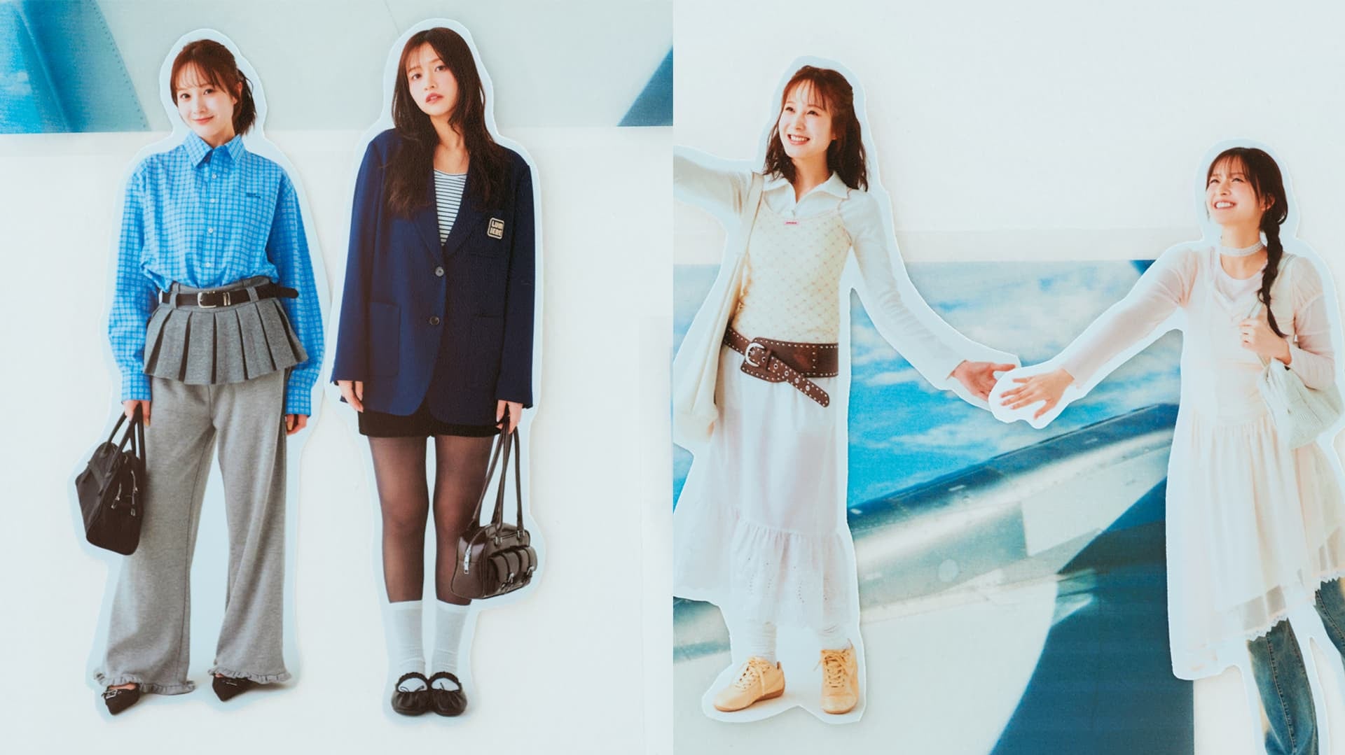 【やんさら姉妹】韓国旅におすすめ♡ 美意識が上がる「Kガール風リンクコーデ」4選