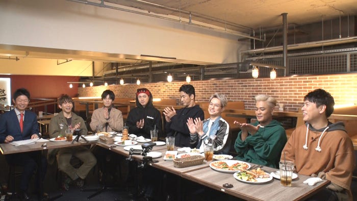 LDH TV「三代目JSB New Year’s Party~前編~」より(画像提供:LDH JAPAN)