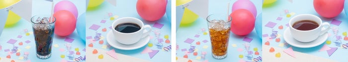 セットコーヒー(ICE、HOT)、セット紅茶(ICE、HOT)(C)BT21