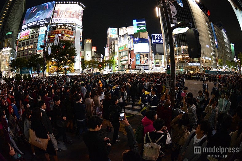 渋谷の様子