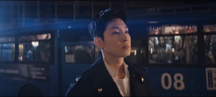 短髪のウォヌ/ HYBE LABELS公式YouTubeチャンネルより