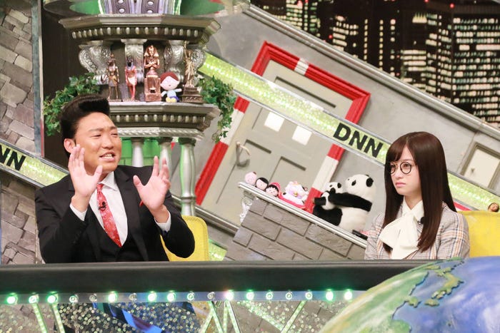 みやぞん、橋本環奈(C)フジテレビ