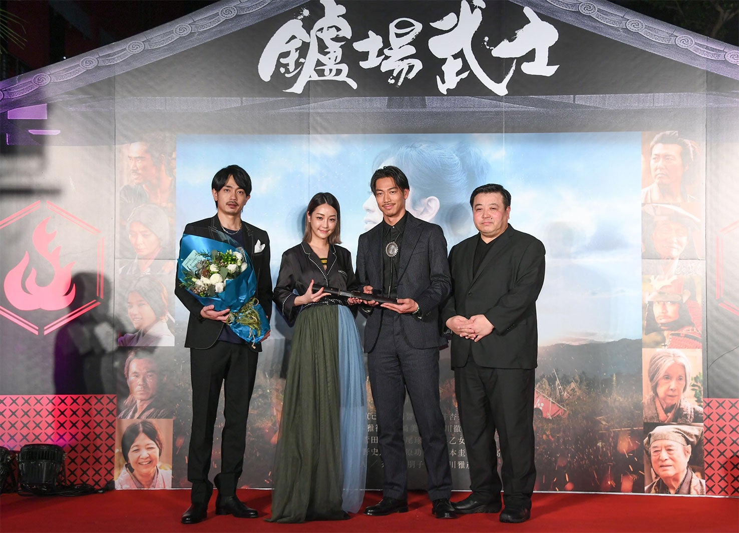 映画「たたら侍」台湾プレミアの様子（画像提供：所属事務所）
