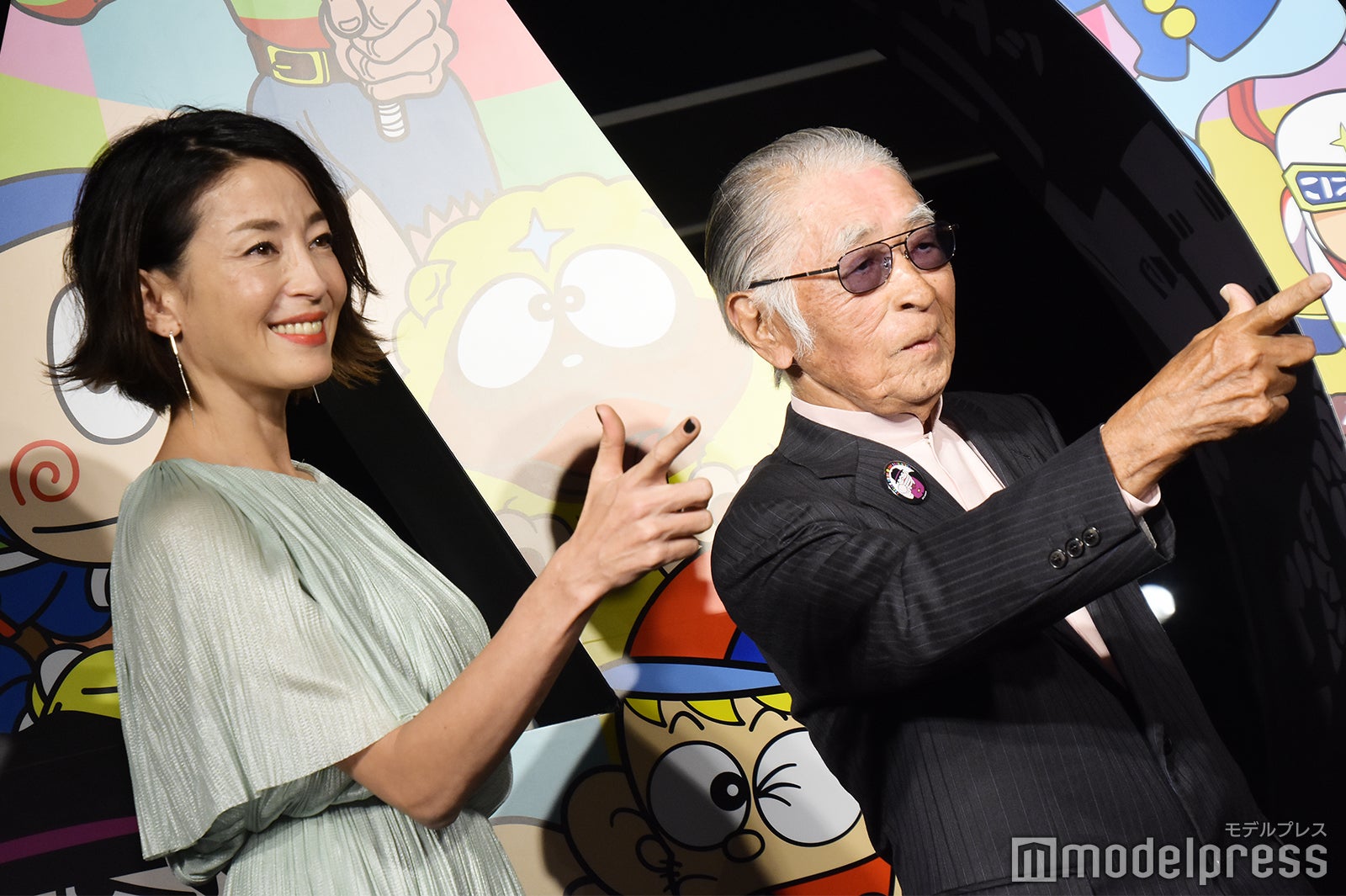 宮沢りえ、藤子不二雄（A）氏 （C）モデルプレス
