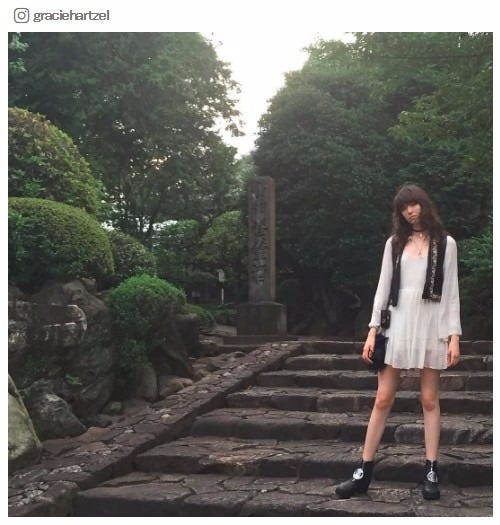 グレース・ハーツェル/Instagramより