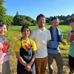 大橋和也、水卜麻美アナウンサー＆志麻さんと千葉県の八街市の農家へ（C）日本テレビ