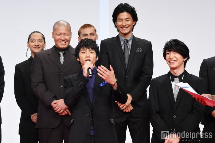 映画「HiGH&LOW THE MOVIE」舞台挨拶の様子(C)モデルプレス