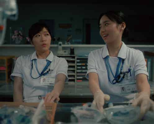 ヒコロヒー&齊藤京子、新CMで先輩後輩ナースに リアルな会話繰り広げる