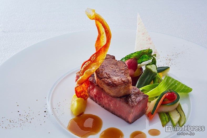 つい見とれてしまうほど美しい盛り付け／画像提供：オーシャンズクラブ葉山