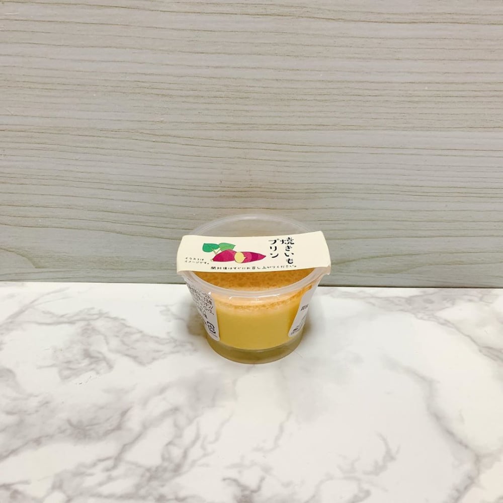 ローソン「焼きいもプリン」