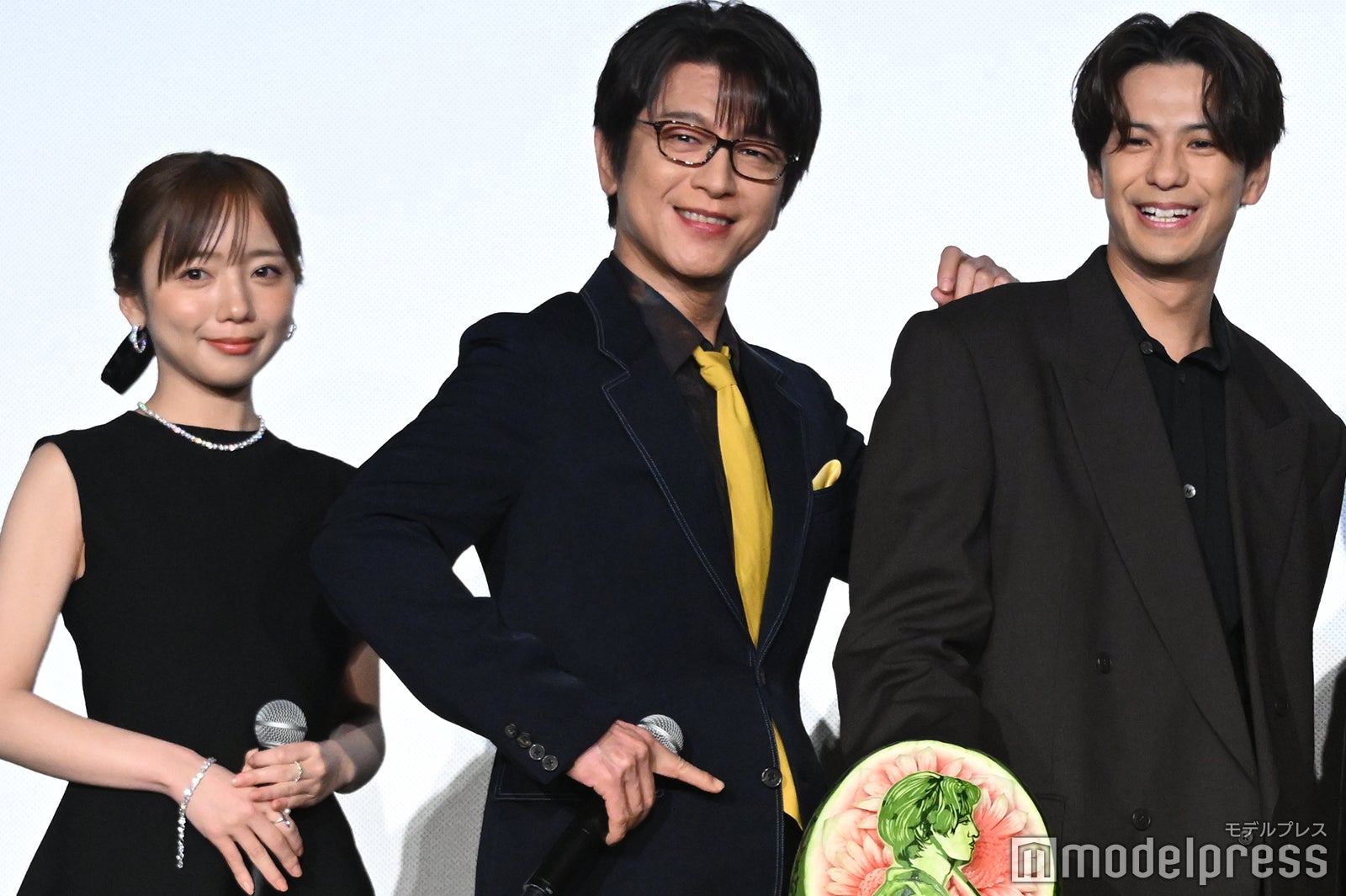 齊藤京子、及川光博、森崎ウィン（C）モデルプレス