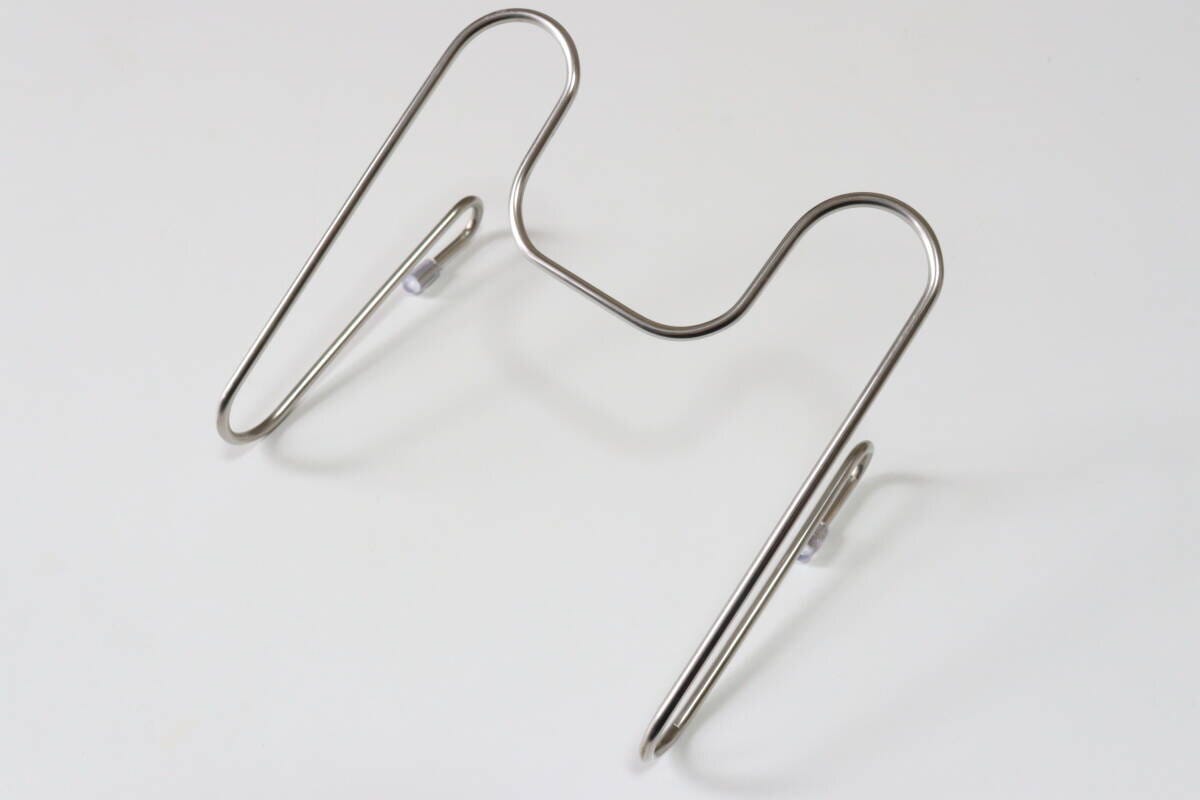 セリア ステンレス水切りラック用鍋ふたホルダー セリアのステンレス水切りラック用鍋ふたホルダー