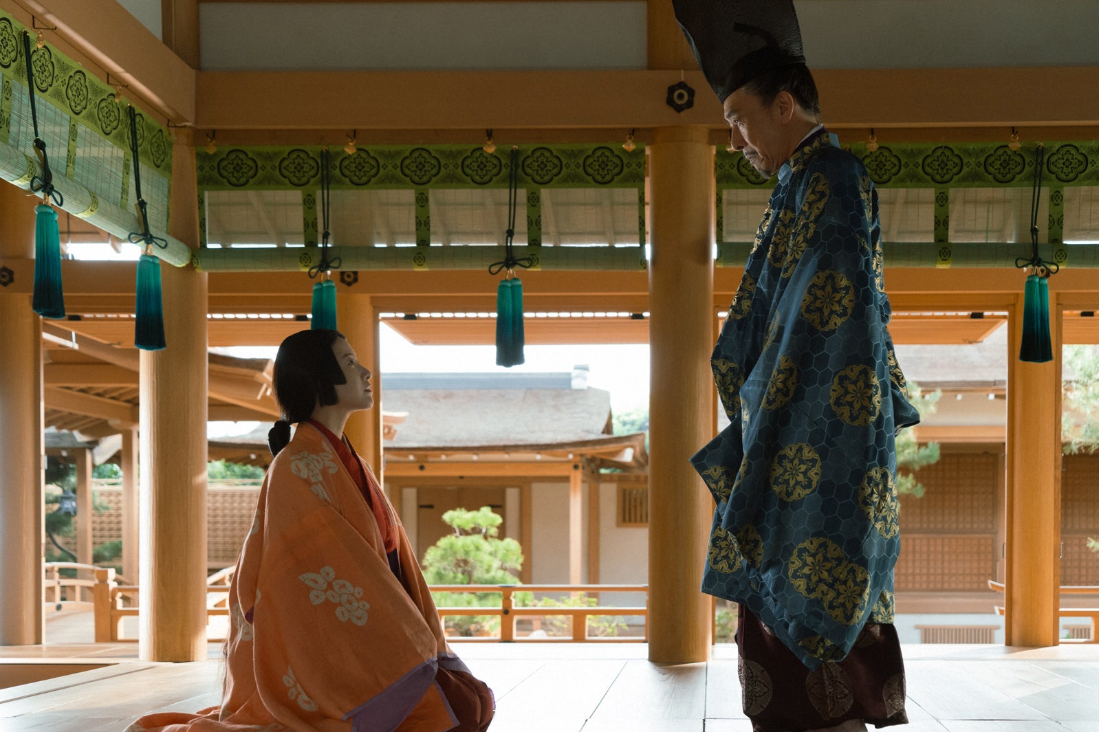 吉高由里子、段田安則「光る君へ」第11話より（C）NHK