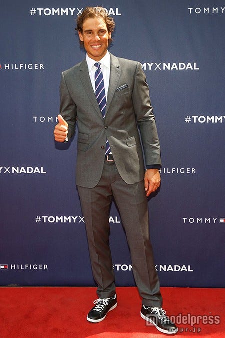 RAFAEL NADAL(画像提供:TOMMY HILFIGER JAPAN)