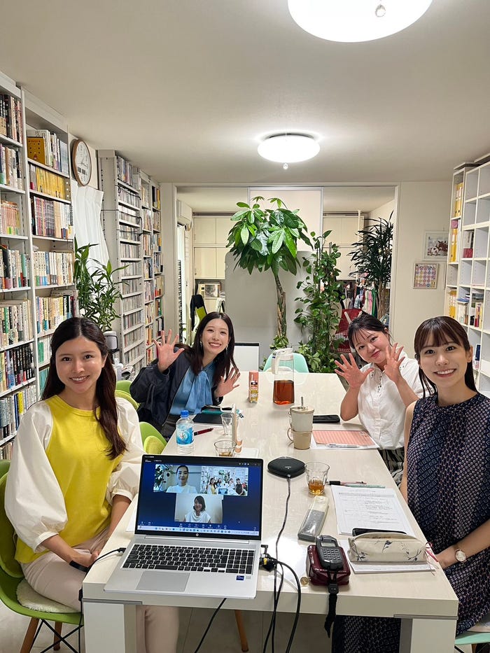 竹田えみり「アナウンサー事務所のライムライトに所属しました!」(提供写真)