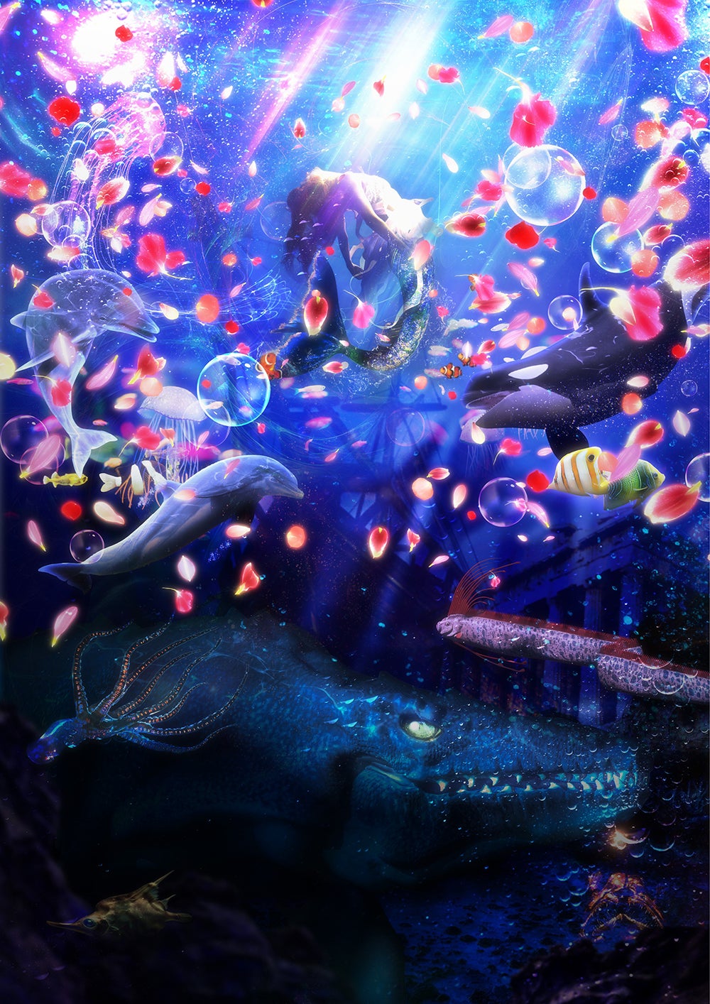 海のファンタジア～リアルではありえない海の中の感動体験～／画像提供：ハウステンボス