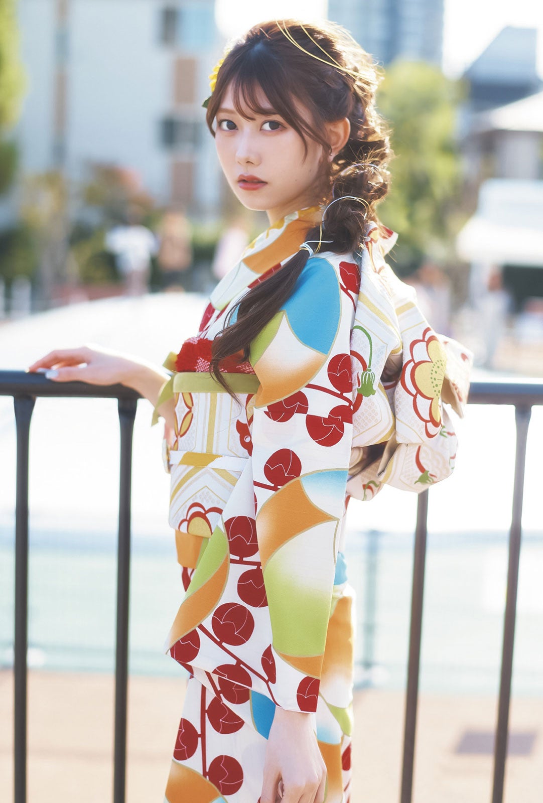 千葉恵里／「20±SWEET 2024 JANUARY」セブンネットショッピング購入特典ポストカード（提供写真）