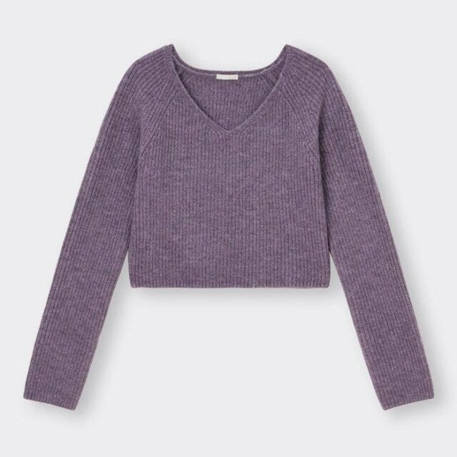 GU　トップス　ニット　高見え