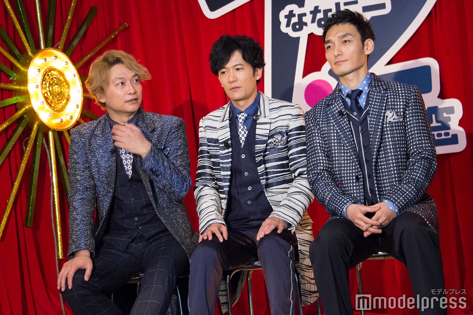 香取慎吾、稲垣吾郎、草なぎ剛 （C）モデルプレス