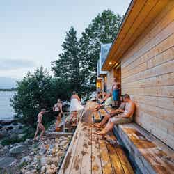 フィンランドの人にとって、サウナは社交の場／画像提供：Visit Finland