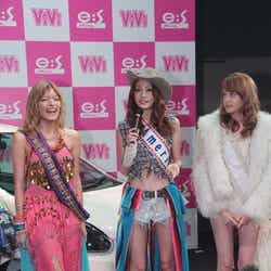ローラ、木下優樹菜、トリンドル玲奈(「ViVi Night in Osaka」より)