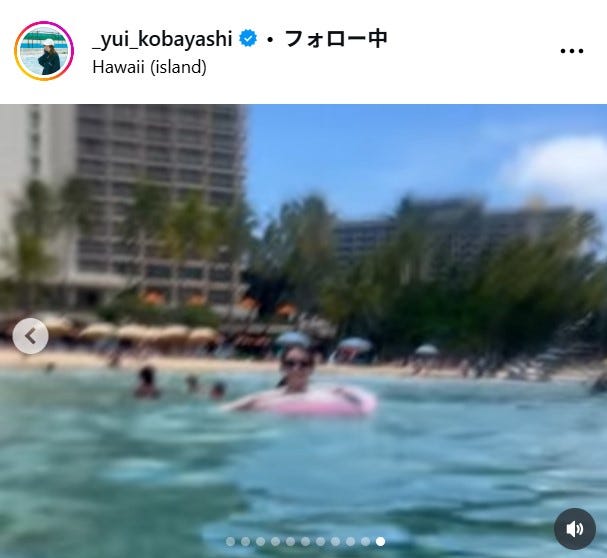 小林由依Instagramより