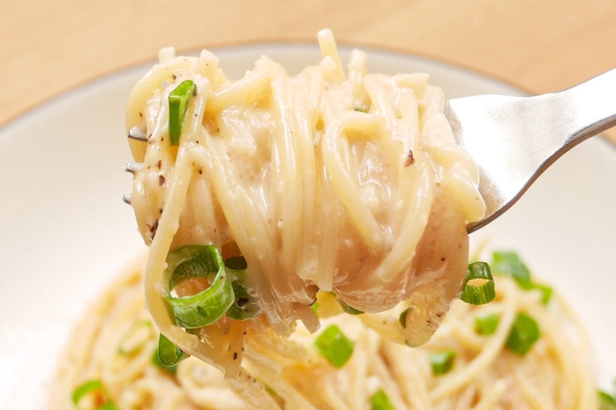 最高ワンパン明太子パスタ