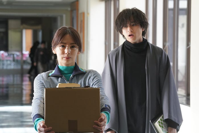 北川景子、山田裕貴 「女神の教室~リーガル青春白書~」第4話より(C)フジテレビ