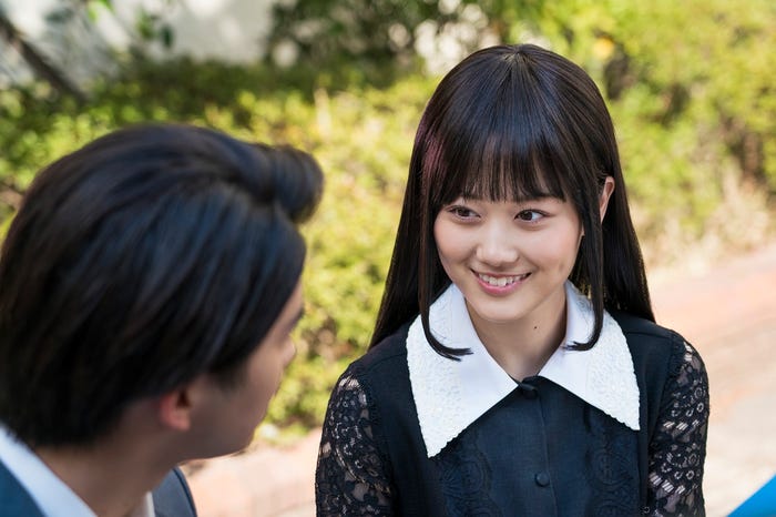 甲斐翔真、山下美月/「電影少女-VIDEO GIRL MAI 2019-」第2話より(C)『電影少女 2019』製作委員会
